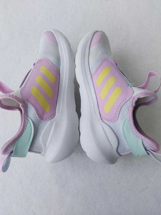 Дитячі текстильні кросівки adidas tensaur comfort ac c без шнурівки