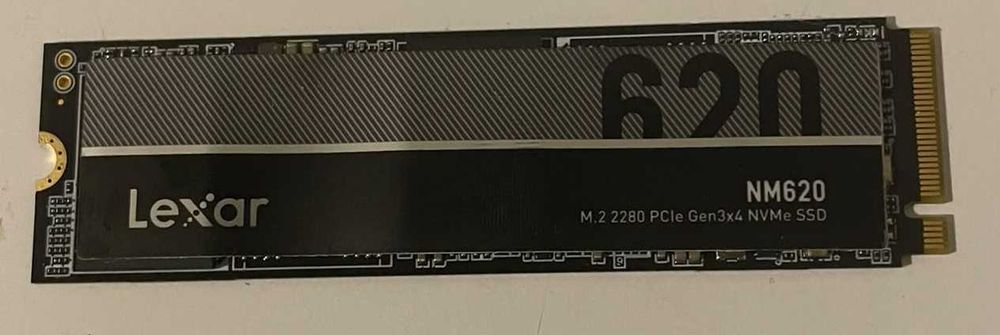 Dysk SSD NVMe Lexar NM620 512GB SSD M.2 PCIe 3.0 x4 – sprawny, SMART 92%
