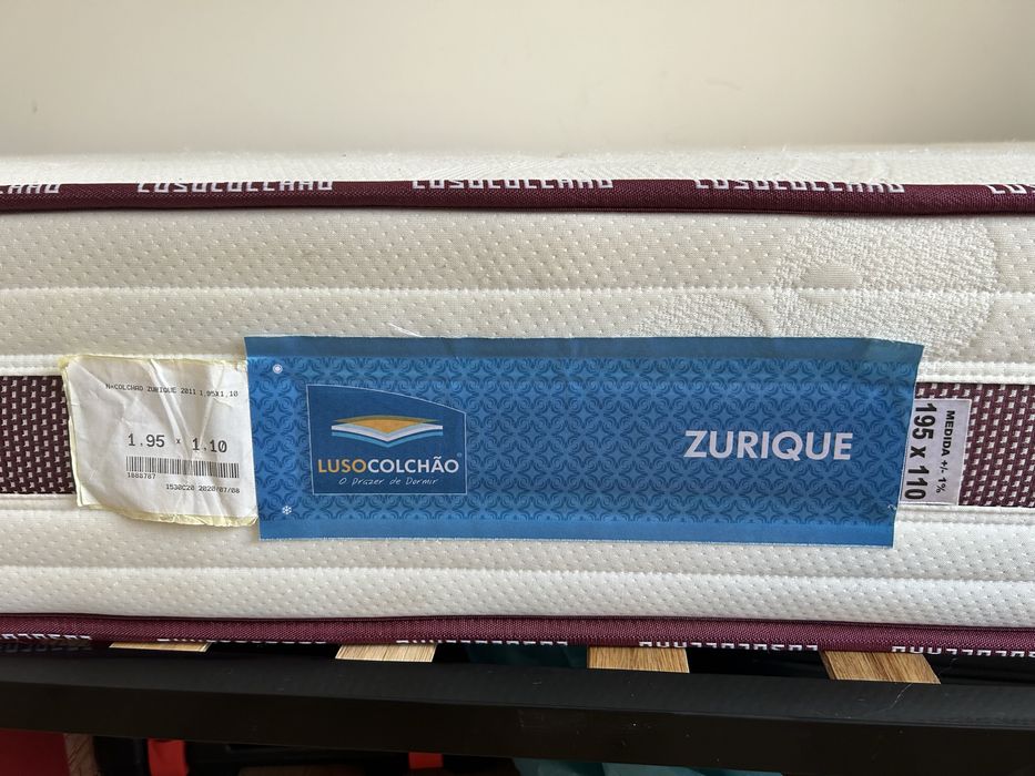 Colchão + Estrado (pode ser vendido separado)