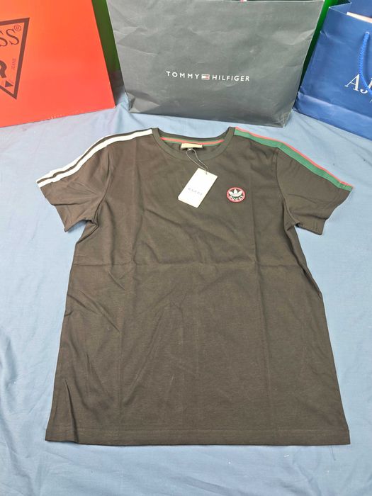 Koszulka męska tshirt Gucci kolory krótki rękaw Adidas premium M-XXXL