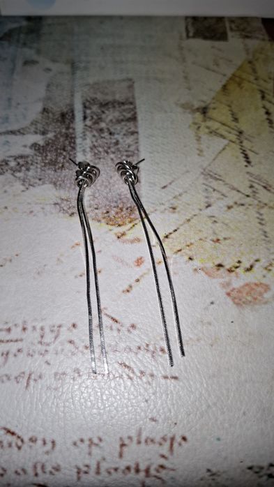 Сережки, серьги серебреные