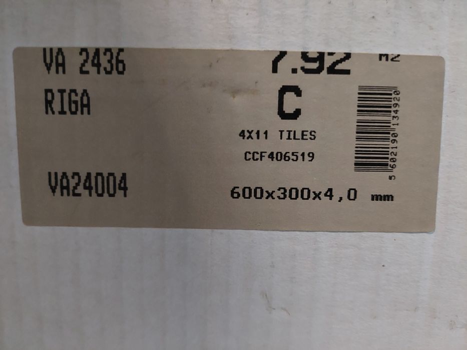 Płytki panele podłogowe korkowe 60x30x4 7,92 mkw Ipocork