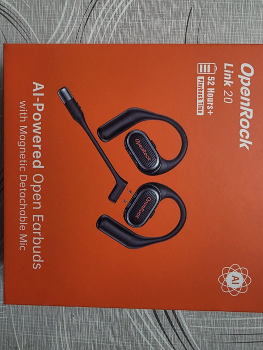 Проф. гарнітури OpenRock Link 10/Link 20 (Open-Ear з AI-мікрофонами)
