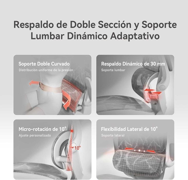 Cadeira Ergonómica de Escritório, Como Nova