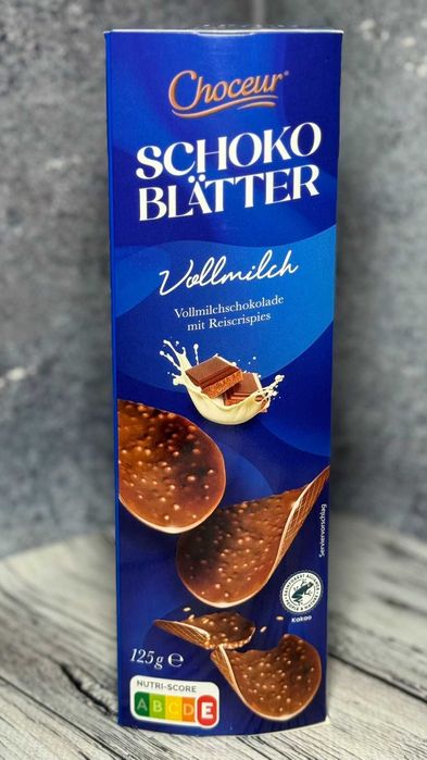 АКЦІЯ Шоколадні чіпси Choceur Schoko 125 г 4 види