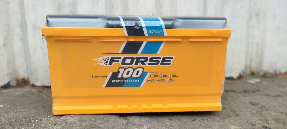 Акумулятори Forse 6СТ-50,60,63,65,74,78,100,110,140,192,225