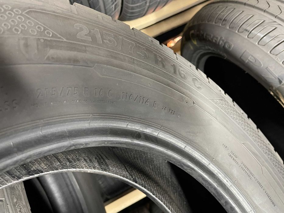 LS530 Літні шини 215/75r16c Continental ContiVanContact 100 комплект