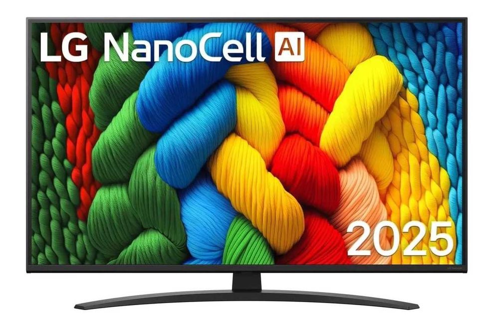 Telewizor NanoCell LG 65NANO81A6A 65 cali 4K UHD Bluetooth, Wi-Fi, AirPlay,
