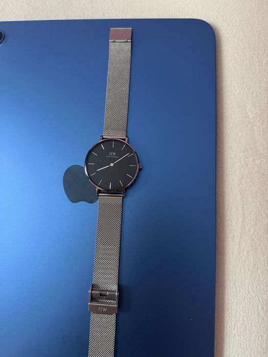 Zegarek Daniel Wellington Petite sterling  32mm czarna tarcza