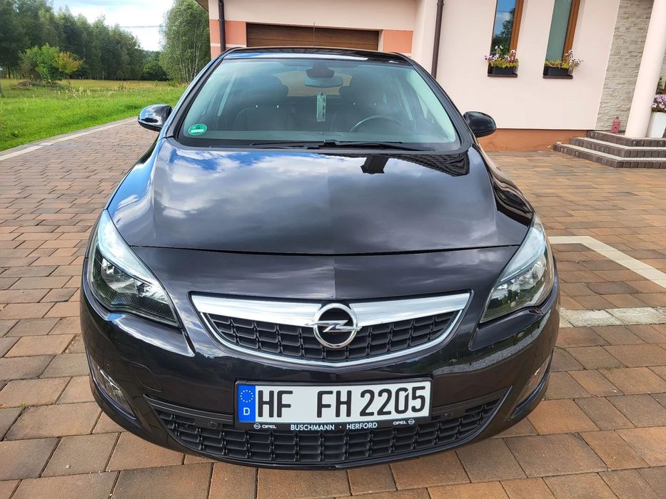 Opel Astra czarny met#klima#alu#hak
