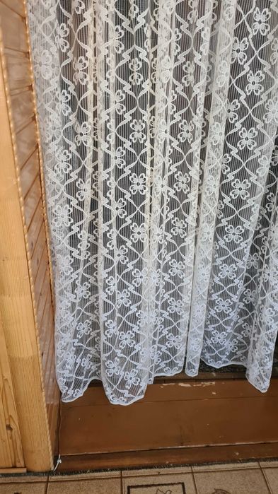 Тюль шифонова з полосками