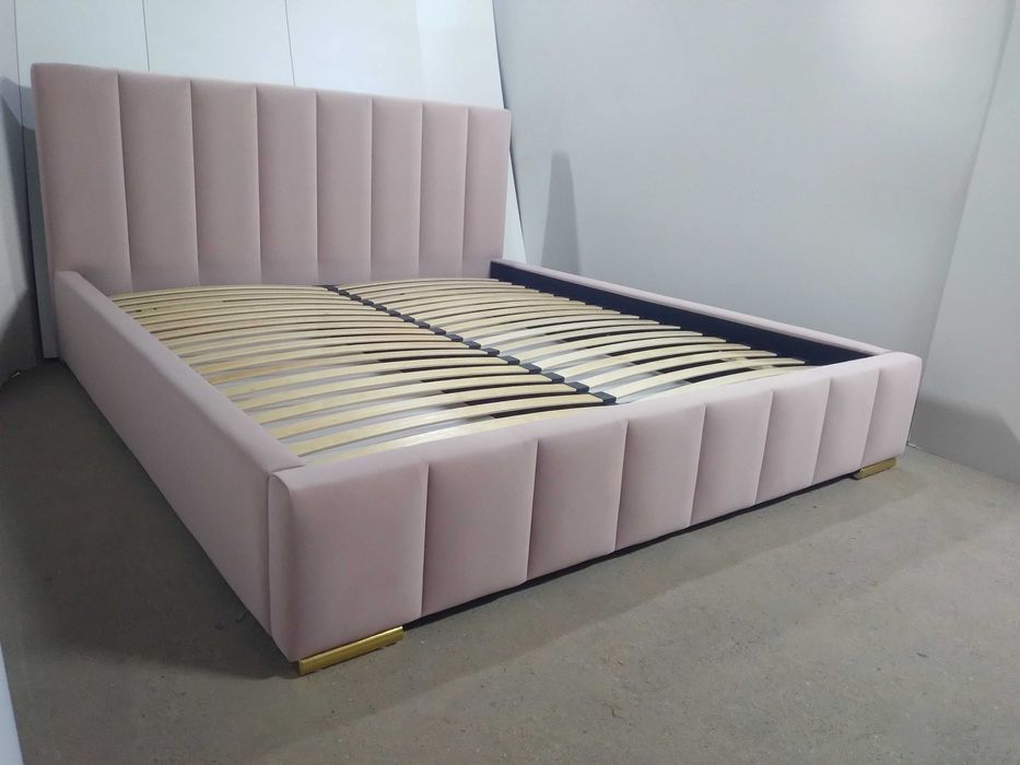 PRODUCENT OKAZJA ŁóżkoTapicerowane stelaż metalowy pojemnik w cenie