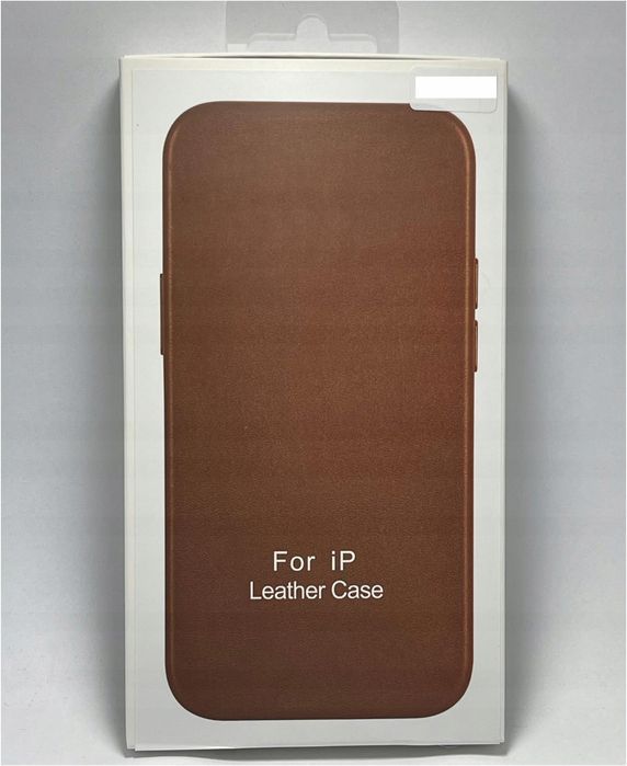 Etui Case Leather Skórzane Do Iphone 12 Pro Max