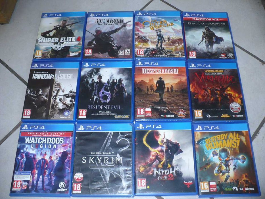 Uncharted i reszta na Ps4
