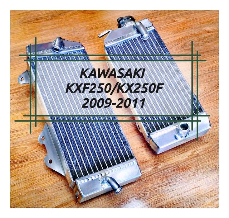 Radiadores Kawasaki KXF250 de 2009 a 2011