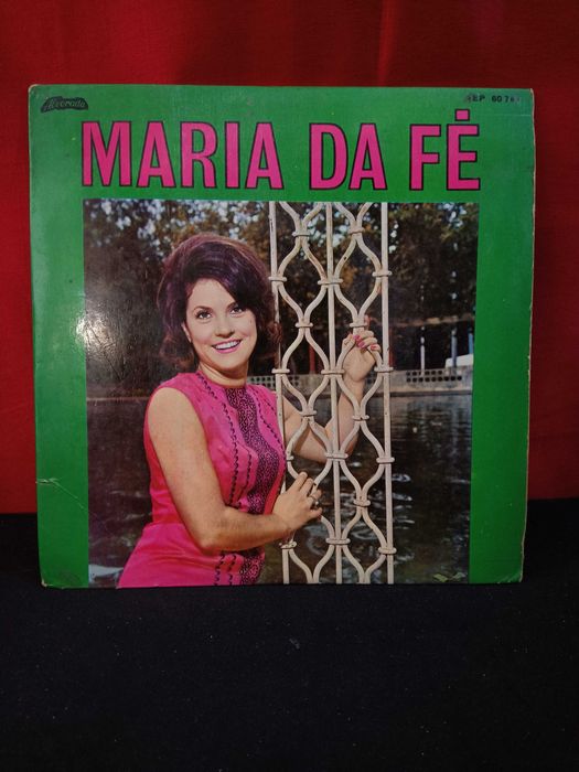 4 Vinis Fado - Maria da Fé (LPs e Singles