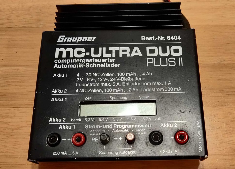 Ładowarka modelarska RC Graupner MC-ULTRA DUO Plus II