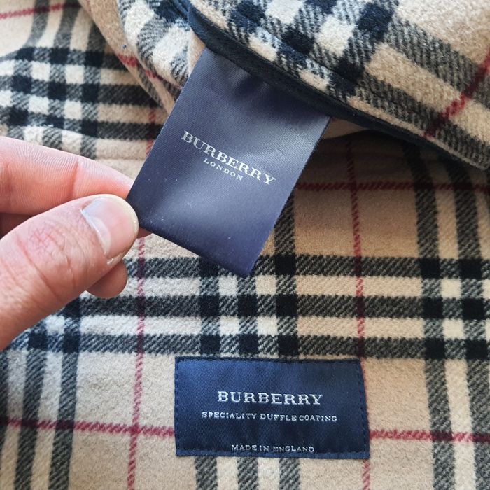 Пальто-дафлкот Burberry London шерсть Л-ХЛ  тренч