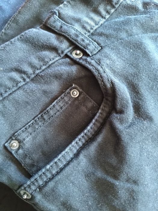 Spodnie męskie H&M czarne 29 Slim Fit