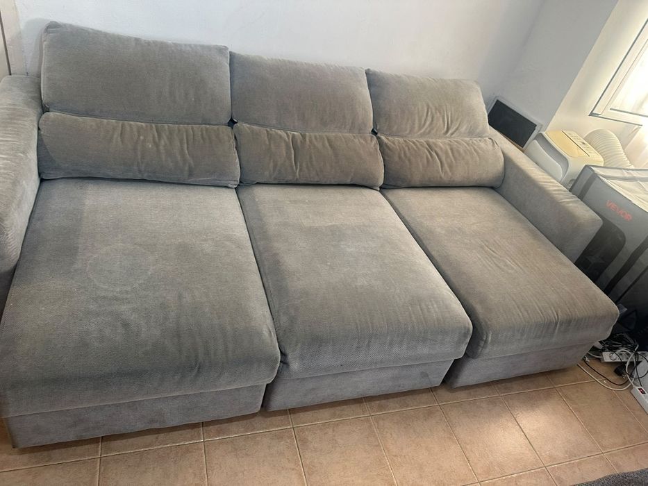 Sofá IKEA ESKILSTUNA – 3 lugares + chaise | 2,68 m