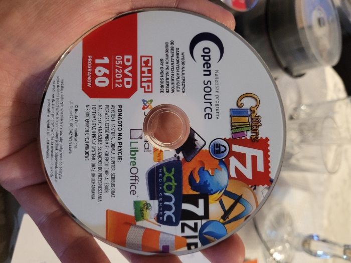 Retro, archiwalne wydania płyt magazynu CHIP
