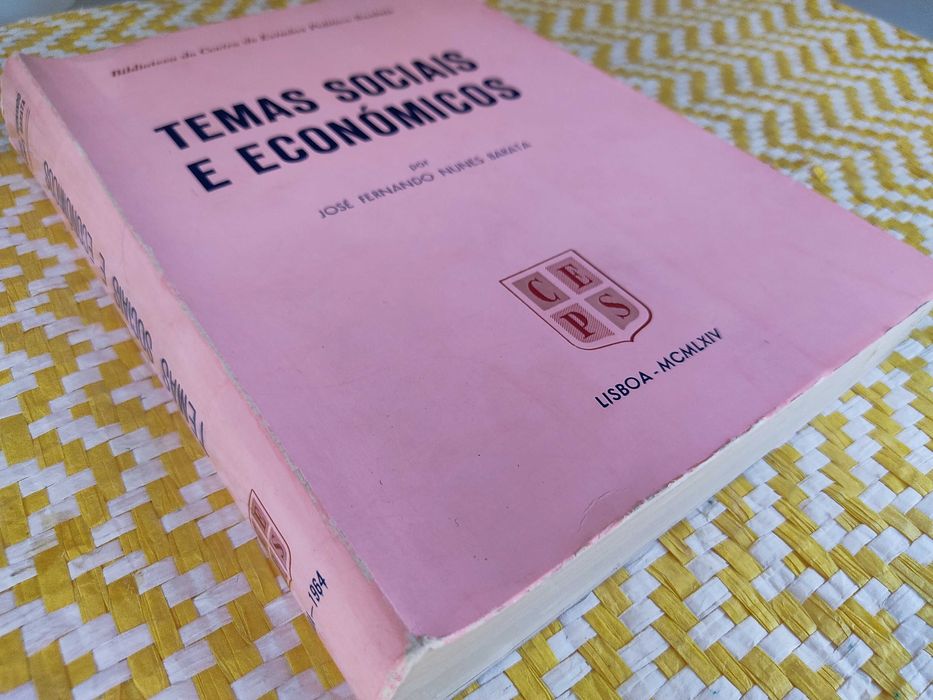 Temas Sociais e Económicos 
José Fernandes Nunes Barata