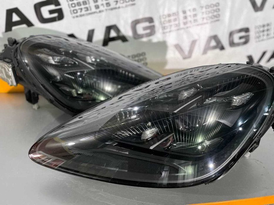 MATRIX Фары porsche cayenne LED Фара Каен Оптика Матрица Лед Фонари