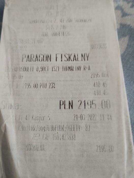 Piękny pierścionek z turmalinem