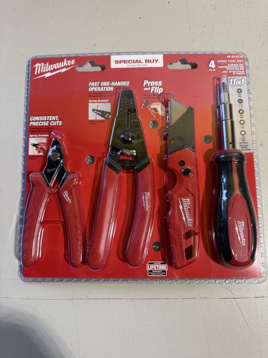 Milwaukee zestaw narzędzi dla elektryka
