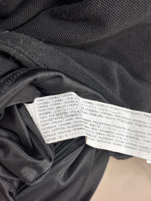 Klasyczna czarna sukienka Mango 36 S bez rekawów ozdobna elegancka