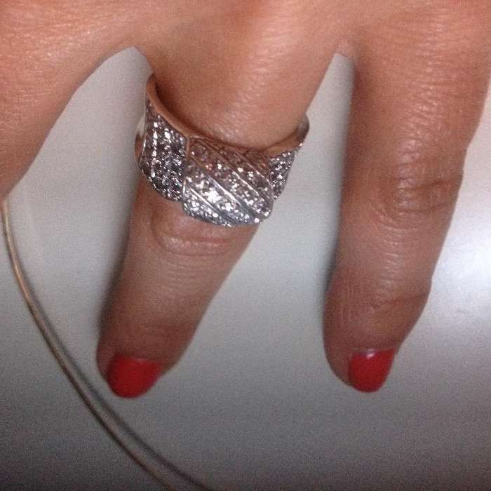 Anel em prata de lei