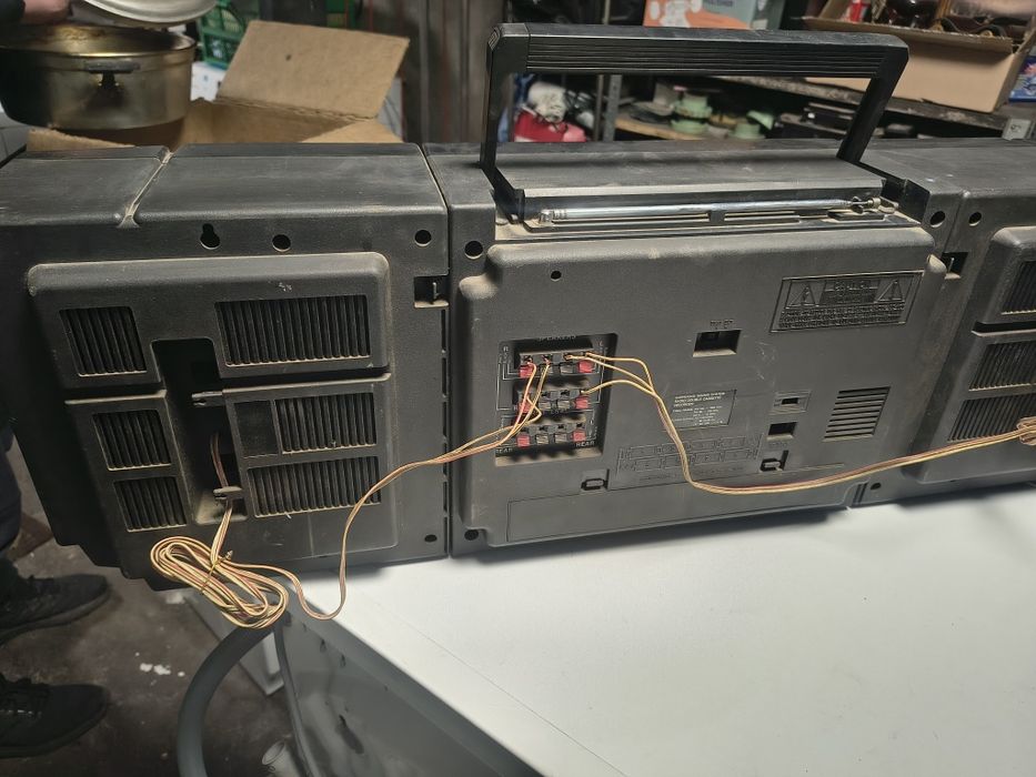 Radiomagnetofon amwood SCR-888