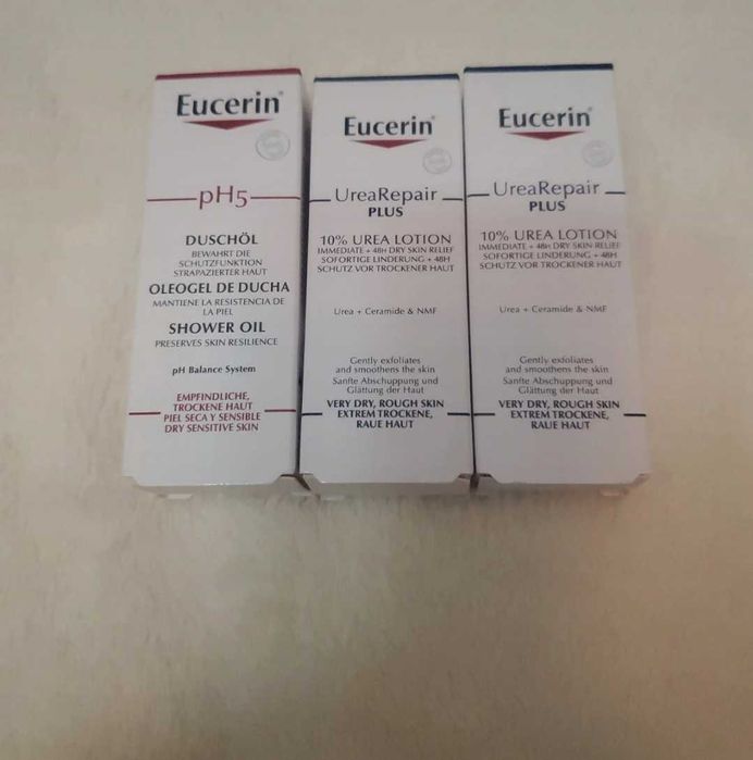Eucerin 3 cremes