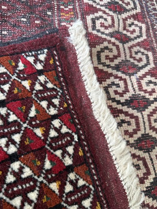 Tapete artesanal de lã pura, estilo oriental