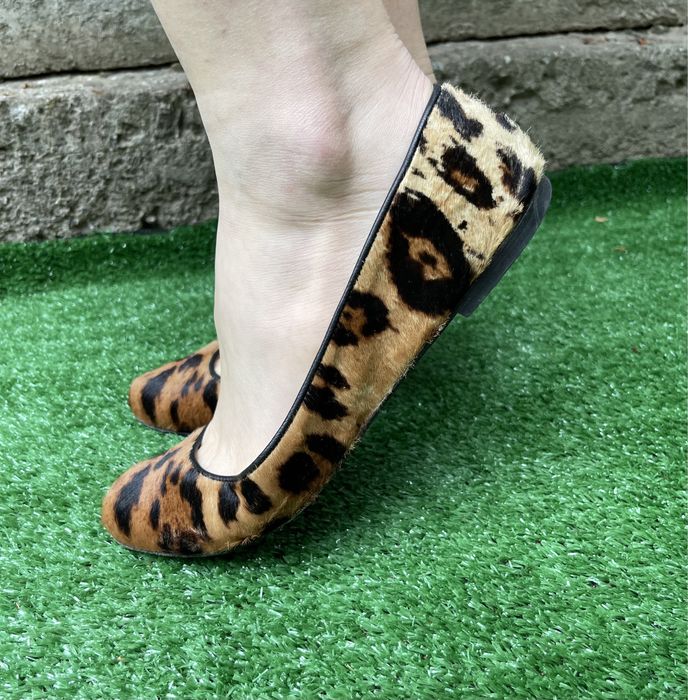 Балетки леопардовые Guiseppe Zanotti