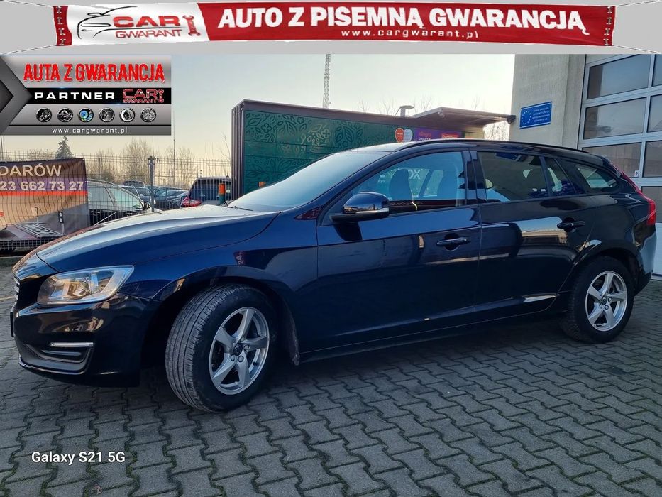 Volvo V60 2.0 D2 120 KM Navi Alu Zarejestrowany Gwarancja