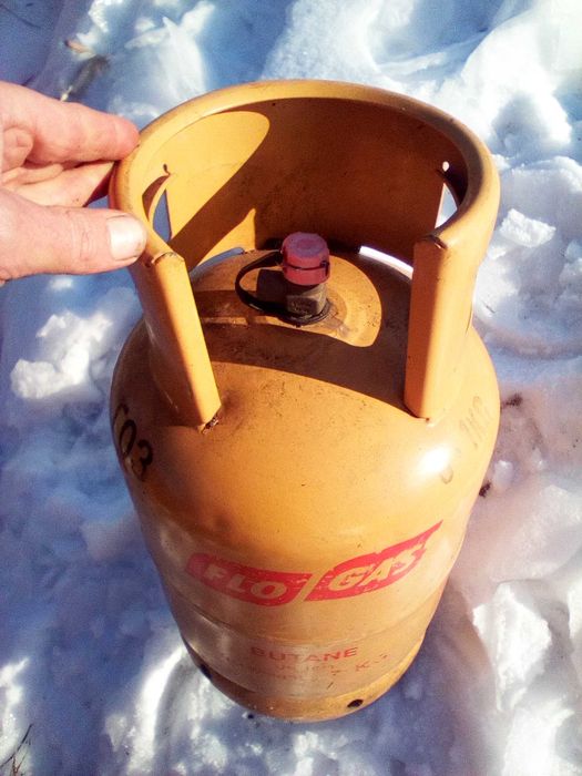 Butla gazowa angielska turystyczna