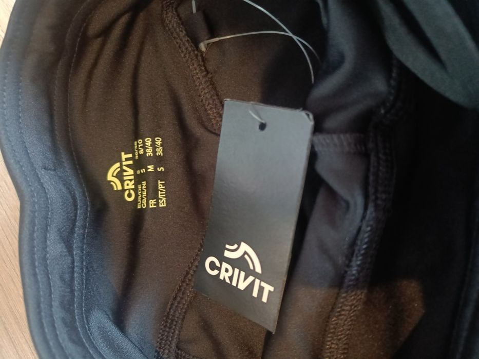 Nowe legginsy crivit czarne