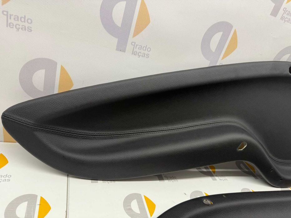 Quartelas forras porta em pele smart fortwo 450