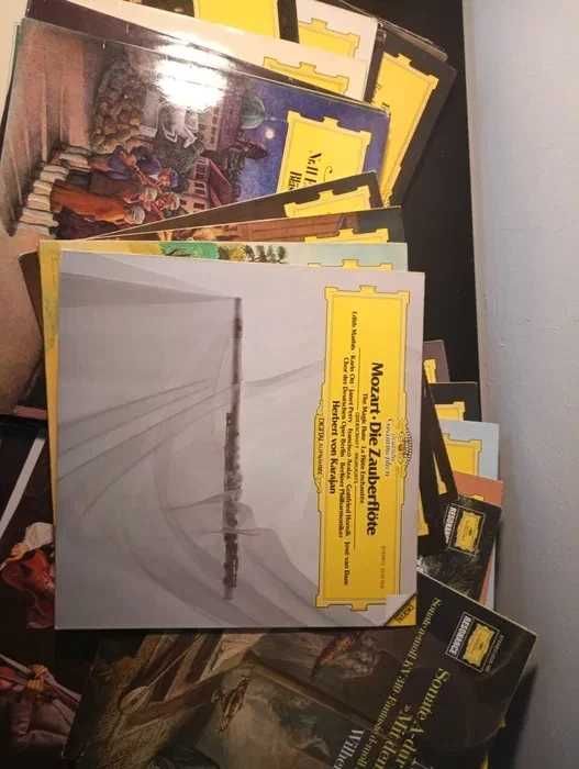 31 Discos vinil musica classica Coleção Deutsche Grammophon* Verdi, Puccini, Tchaikovsky, Beethoven, .