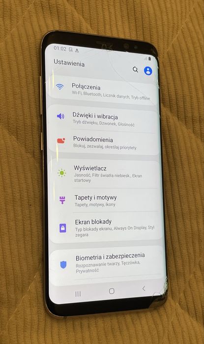 Telefon Samsung galaxy S8 czarny