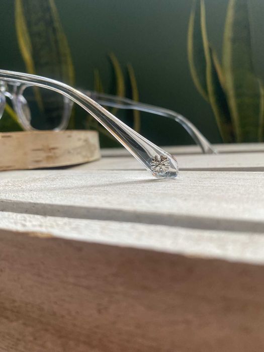 Okulary w stylu Chrome Hearts