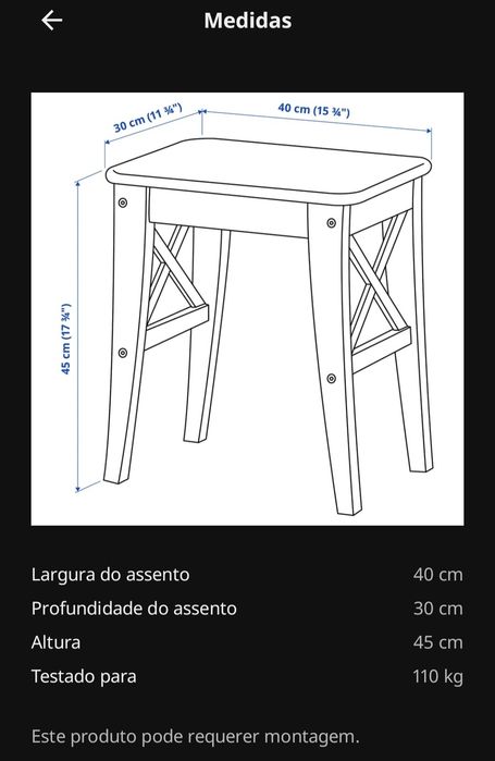 Bancos IKEA Rosentorp