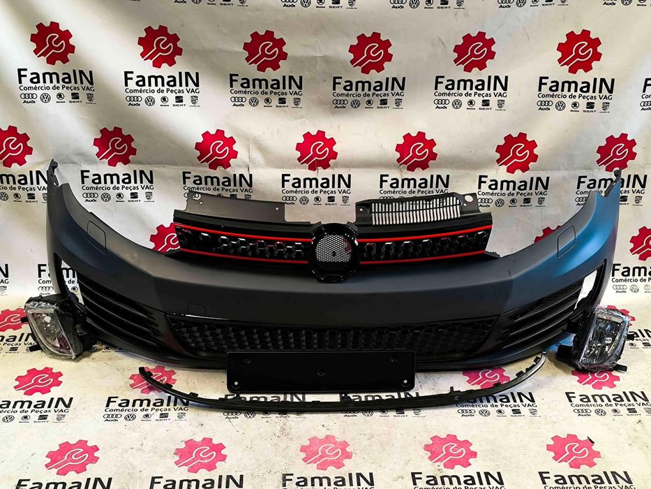 Pára-choques Frente VW GOLF VI 2.0 GTi (147 kW / 200 cv) [06.2009 - 11.2013] PARACHOQUEGOLFVI (OEM)
