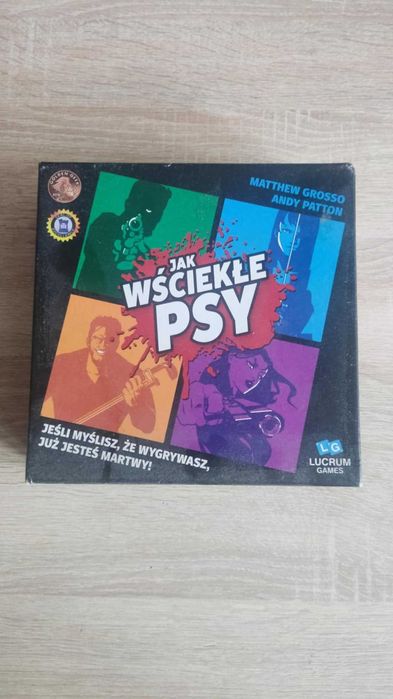 Jak wściekłe psy gra planszowa