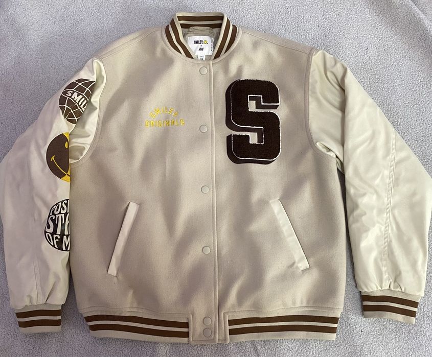 Жіночий бомбер куртка H&M та Smiley