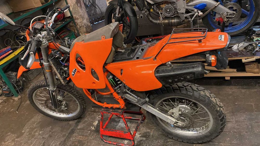 Wszystkie części KTM LC4 620 zapłon SEM Amal Stator SXC 540 EGS 640