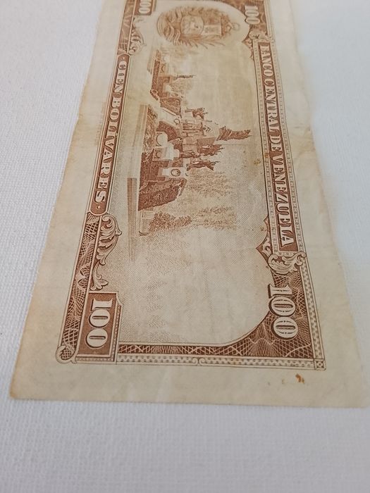 Nota 100 Bolívares 1971