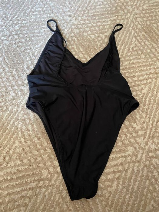 Купальник сдельный черный большой размер Nastya Gal