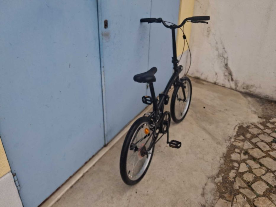 Bicicleta articulada roda 20 pronta a pedalar